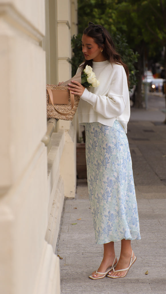 Carolina Maxi Dress (Blue)