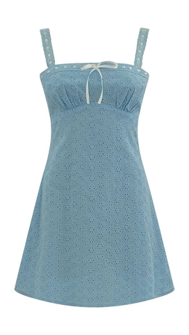 Seleste Mini Dress (Ocean)