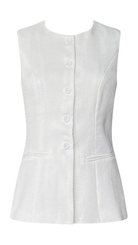 Elysees Vest (White)