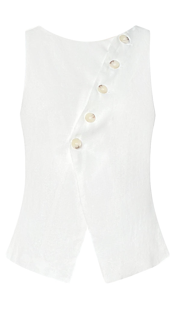 Aveline Vest (White)