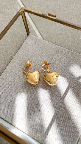 Heart of Gold Earrings