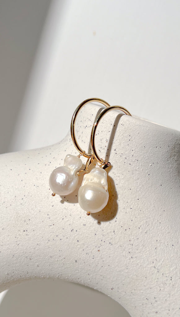 Ivory Drop Earrings