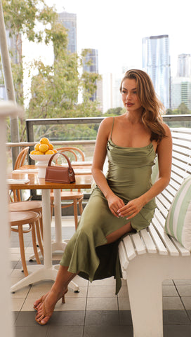 Lauren Dress (Olive)