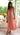 Peach Bellini Midi Dress